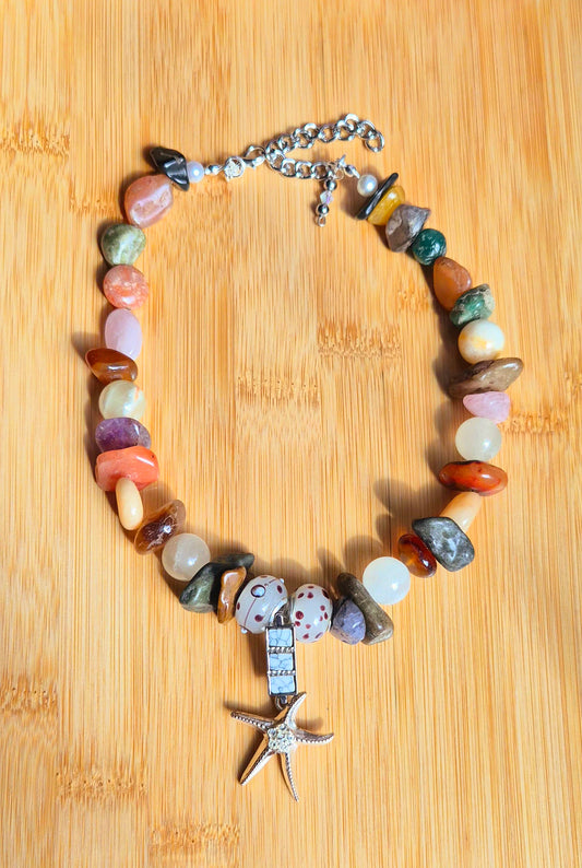 Starfish Cove Crystal Choker