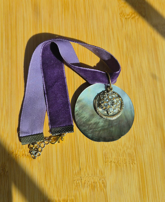 Velvet Moon Choker