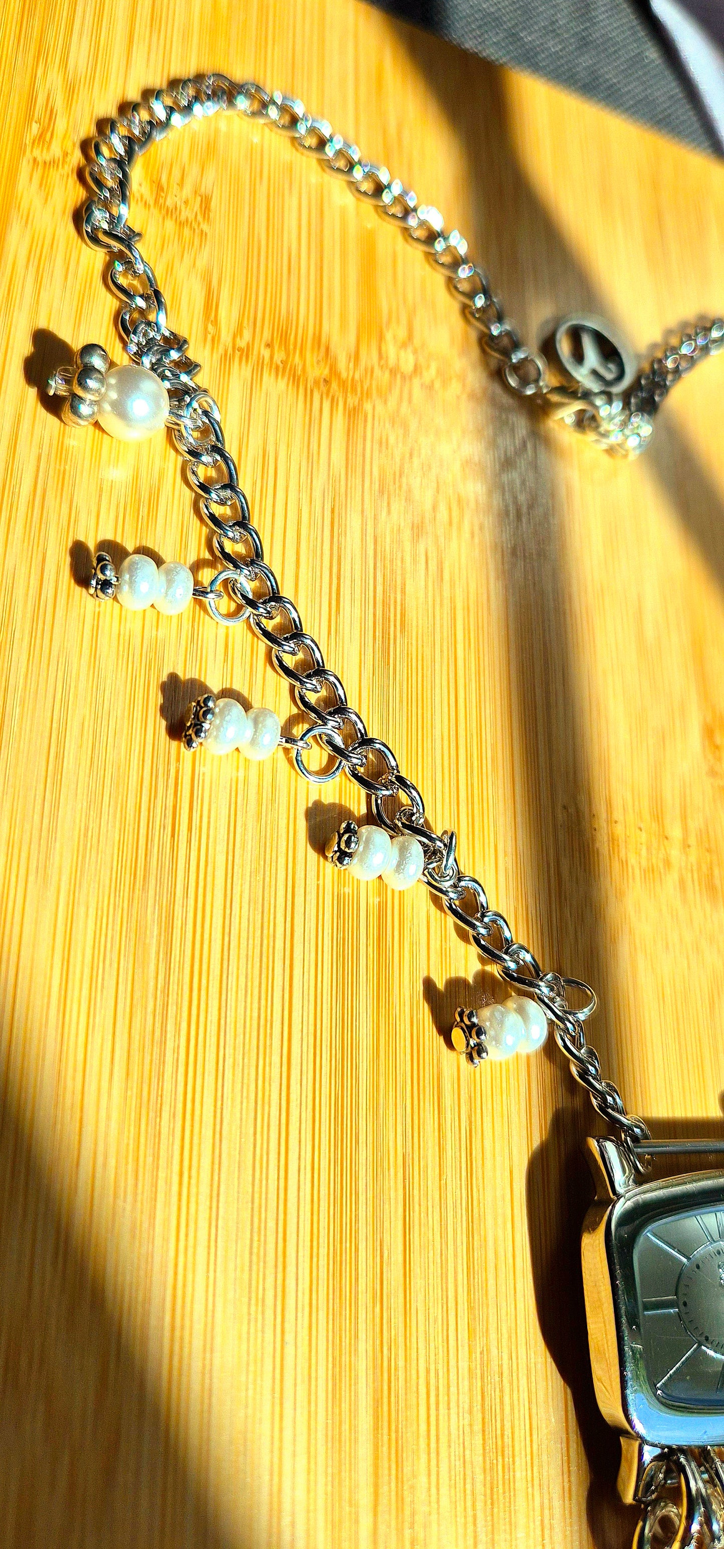Lost Hour Pearl Chain Necklace