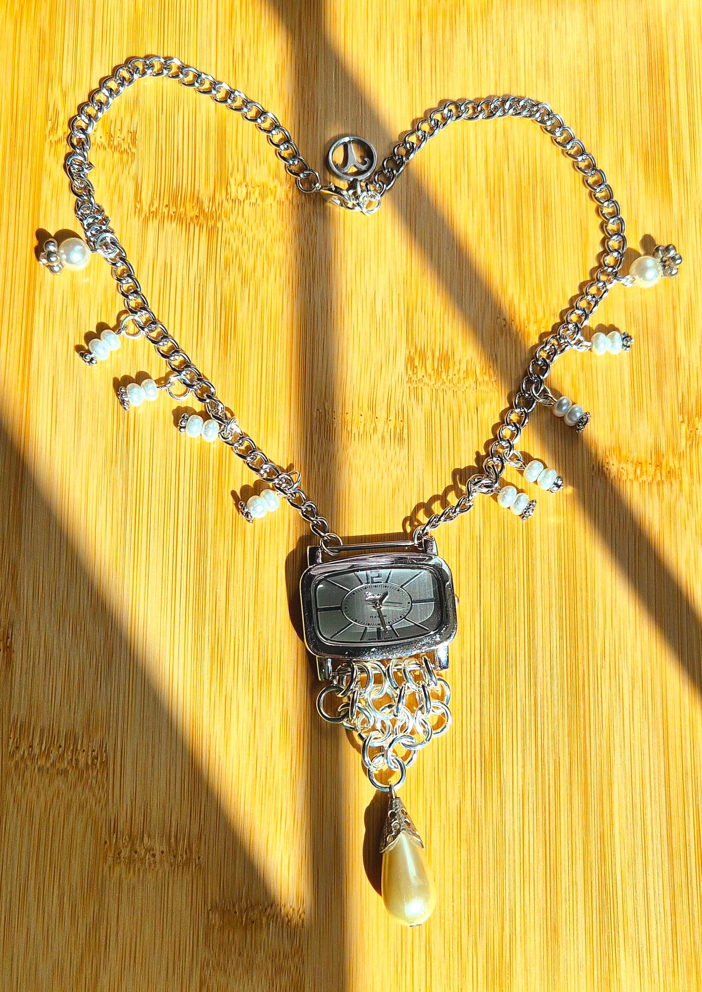 Lost Hour Pearl Chain Necklace